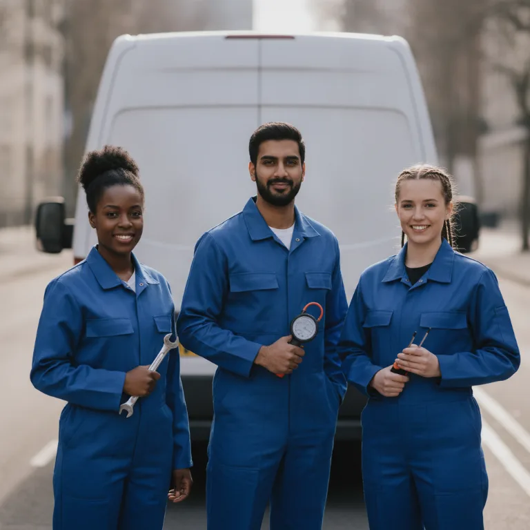 Gasheizung Reparatur Team in Leer